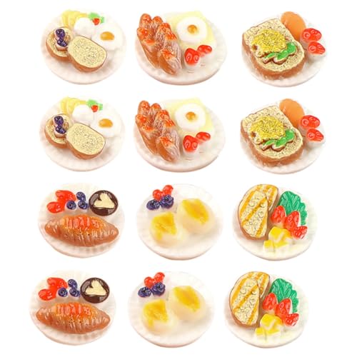 Gatuida 12 Stück Teiliges Miniatur Lebensmittel aus Resin Bunte Mini Dessert Modelle Lebensechte Puppenhaus Snacks Dekorativ für Miniaturküche Puppenzubehör DIY Basteln und Sammlerstücke Gatuida 12 Stück Teiliges Miniatur Lebensmittel aus Resin Bunte Mini Dessert Modelle Lebensechte Puppenhaus Snacks Dekorativ für Miniaturküche Puppenzubehör DIY Basteln und Sammlerstücke von Gatuida