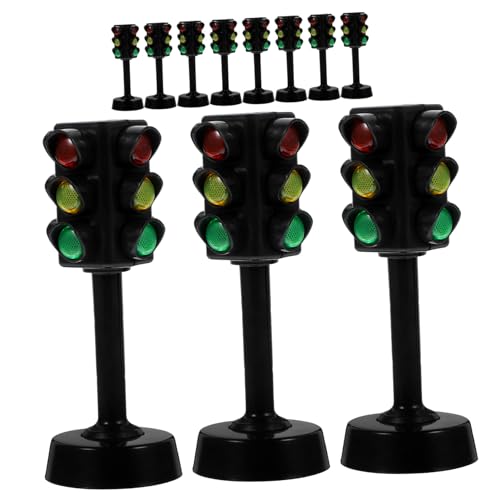 Gatuida 12 Stück Teiliges Realistisches Ampelmodell mit Rotem und Grünem Licht Pädagogisches Lernspielzeug für Straßenverkehrserziehung und Dekoration Gatuida 12 Stück Teiliges Realistisches Ampelmodell mit Rotem und Grünem Licht Pädagogisches Lernspielzeug für Straßenverkehrserziehung und Dekoration von Gatuida