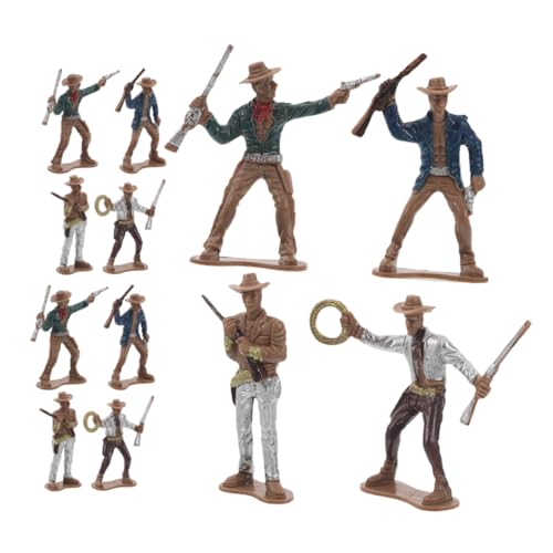 Gatuida 12 Stück Teiliges Western Cowboy Figuren Bunte Kunststoff Modelle Pädagogisches für Interaktive Lernspielzeuge Wild West Sammelfiguren Cowboy Zubehör für Schule und Zuhause Gatuida 12 Stück Teiliges Western Cowboy Figuren Bunte Kunststoff Modelle Pädagogisches für Interaktive Lernspielzeuge Wild West Sammelfiguren Cowboy Zubehör für Schule und Zuhause von Gatuida