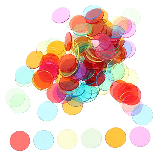 Gatuida 120Stücke Bingo Chips Transparent Blau Rot Gelb Grün Orange Spielmarker für Bingo und Mathe Spiele für Zählen Sortieren und Lernen Gatuida 120Stücke Bingo Chips Transparent Blau Rot Gelb Grün Orange Spielmarker für Bingo und Mathe Spiele für Zählen Sortieren und Lernen von Gatuida