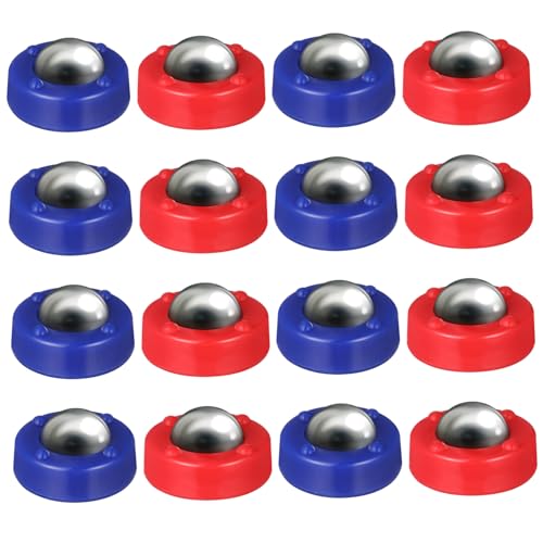 Gatuida 16-teiliges Shuffleboard Pucks Set Für Tischspiele – Mini Shuffleboard Zubehör Für Tisch-Curling Mit 180 cm Tisch Inklusive Ersatzsteine Und Pucks Für Stundenlangen Spielspaß von Gatuida