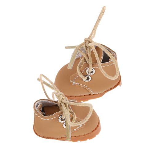Gatuida Miniatur Puppenschuhe für Puppen und Verstellbar 3,8cm Niedliches Design Geeignet für Fotografie und Spielzeug Dekoration Gatuida Miniatur Puppenschuhe für Puppen und Verstellbar 3,8cm Niedliches Design Geeignet für Fotografie und Spielzeug Dekoration von Gatuida