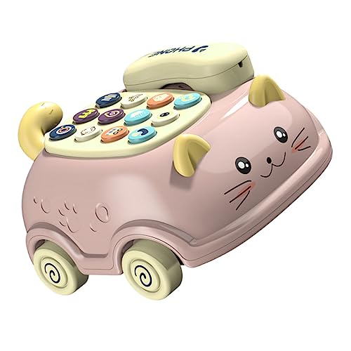 Gatuida 1Satz Multifunktionales Telefonspielzeug Lernspielzeug für Kleinkinder mit Musik und Tasten für und Koordinationsentwicklung für Kreativität und Fantasie Gatuida 1Satz Multifunktionales Telefonspielzeug Lernspielzeug für Kleinkinder mit Musik und Tasten für und Koordinationsentwicklung für Kreativität und Fantasie von Gatuida