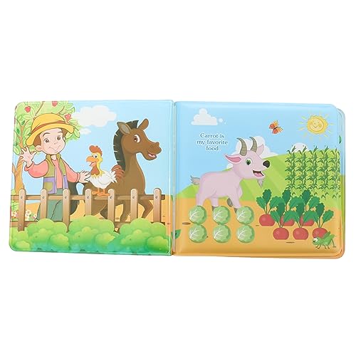 Gatuida 1Stück Babybadbuch Kinderfreundliches Wasserdichtes Langlebiges Lernbuch für Junge Mädchen für Badewanne Fördert Kognitive Fähigkeiten und Sensorisches Bewusstsein Gatuida 1Stück Babybadbuch Kinderfreundliches Wasserdichtes Langlebiges Lernbuch für Junge Mädchen für Badewanne Fördert Kognitive Fähigkeiten und Sensorisches Bewusstsein von Gatuida