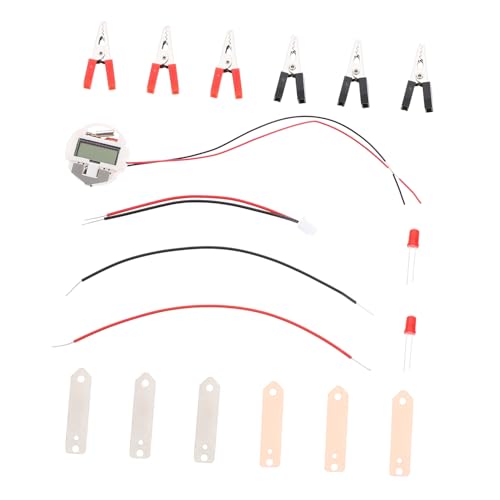 Gatuida 2 Sätze DIY Fruchtbatterie Experimentierkasten mit Elektronischer Uhr Pädagogisches Wissenschaftsspielzeug für Fördert Kreativität Lernen Zitronen und Kartoffelstromerzeuger Gatuida 2 Sätze DIY Fruchtbatterie Experimentierkasten mit Elektronischer Uhr Pädagogisches Wissenschaftsspielzeug für Fördert Kreativität Lernen Zitronen und Kartoffelstromerzeuger von Gatuida