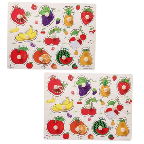 Gatuida 2 Sätze Kinderpuzzle Obstmotiv Holzspielzeug Langlebig Leicht Kreatives Greifspielzeug für Jungen Mädchen Ab Jahren Pädagogisches Jigsaw Puzzle Gatuida 2 Sätze Kinderpuzzle Obstmotiv Holzspielzeug Langlebig Leicht Kreatives Greifspielzeug für Jungen Mädchen Ab Jahren Pädagogisches Jigsaw Puzzle von Gatuida