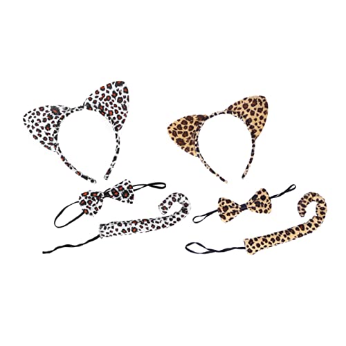 Gatuida 2 Sätze Kostümset Katze mit Katzenohren Stirnband und Strapazierfähiges Cosplay Zubehör für Fasching Halloween Karneval Party Geeignet für Junge Mädchen Gatuida 2 Sätze Kostümset Katze mit Katzenohren Stirnband und Strapazierfähiges Cosplay Zubehör für Fasching Halloween Karneval Party Geeignet für Junge Mädchen von Gatuida