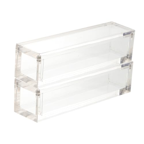 Gatuida 2 Stück Acryl Würfelbox Transparent Verschließbar für Robuste Aufbewahrung Kratzfest Klar Sichtbares Design als Geschenk für Würfelspieler Gatuida 2 Stück Acryl Würfelbox Transparent Verschließbar für Robuste Aufbewahrung Kratzfest Klar Sichtbares Design als Geschenk für Würfelspieler von Gatuida