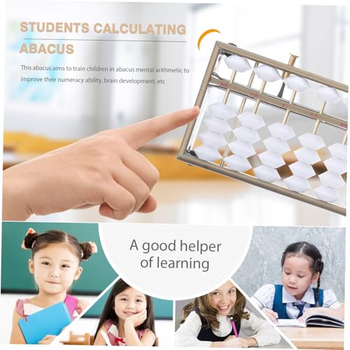 Gatuida 2 Stück Aluminiumlegierung Abakus Rechenstab Lernhilfe Rechentafel Tragbar Frühe Mathematikförderung Gedächtnis Konzentration Gatuida 2 Stück Aluminiumlegierung Abakus Rechenstab Lernhilfe Rechentafel Tragbar Frühe Mathematikförderung Gedächtnis Konzentration von Gatuida