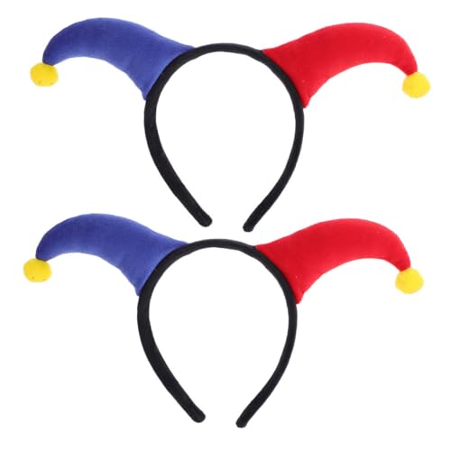 Gatuida 2 Stück Clown Haarreif Lustiges Halloween Haarband Karneval Party Kopfschmuck Verstellbar Für Erwachsene Cosplay Zubehör Gatuida 2 Stück Clown Haarreif Lustiges Halloween Haarband Karneval Party Kopfschmuck Verstellbar Für Erwachsene Cosplay Zubehör von Gatuida