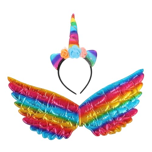 Gatuida 2 Stück Einhorn Haarreif Teilig Bunte Einhornflügel Haarschmuck für Mädchen und Jungen Auffällig für Geburtstagsfeiern und Tanzpartys Leuchtende Farben Einzigartiges Party Gatuida 2 Stück Einhorn Haarreif Teilig Bunte Einhornflügel Haarschmuck für Mädchen und Jungen Auffällig für Geburtstagsfeiern und Tanzpartys Leuchtende Farben Einzigartiges Party von Gatuida