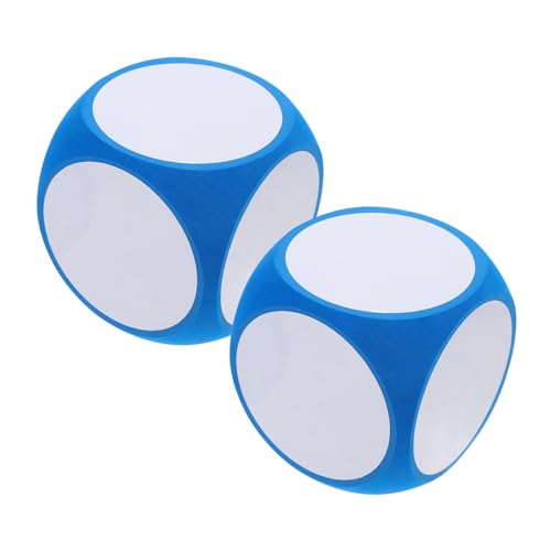 Gatuida 2 Stück Große Schaumstoffwürfel Beschreibbare Abwischbare DIY Würfel für Unterricht Wiederverwendbar Kreative Lernspiele für Klassenzimmer Zuhause und Familienspiele Gatuida 2 Stück Große Schaumstoffwürfel Beschreibbare Abwischbare DIY Würfel für Unterricht Wiederverwendbar Kreative Lernspiele für Klassenzimmer Zuhause und Familienspiele von Gatuida