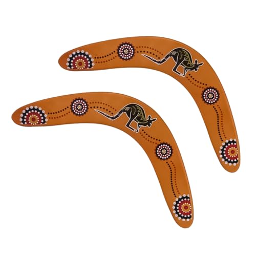 Gatuida 2 Stück Handgefertigter Holz Bumerang Outdoor für Sport und Familienspaß Gatuida 2 Stück Handgefertigter Holz Bumerang Outdoor für Sport und Familienspaß von Gatuida