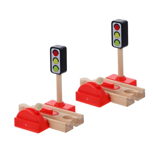 Gatuida 2 Stück Holzeisenbahn Zubehör aus Holz mit Realistischem Bahnübergang und Verkehrsampel Sicherer Spielspaß für Fördert Logisches Denken und Motorische Fähigkeiten Kompatibel mit Gatuida 2 Stück Holzeisenbahn Zubehör aus Holz mit Realistischem Bahnübergang und Verkehrsampel Sicherer Spielspaß für Fördert Logisches Denken und Motorische Fähigkeiten Kompatibel mit von Gatuida