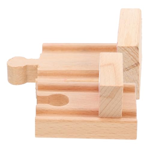 Gatuida 2 Stück Holzschienen Zugschienen Stoppschiene Teiliges aus Robustem Holz für Holzeisenbahn Zubehör Sicher Langlebig für Kreativen Eisenbahnspiel und Erweiterung der Gatuida 2 Stück Holzschienen Zugschienen Stoppschiene Teiliges aus Robustem Holz für Holzeisenbahn Zubehör Sicher Langlebig für Kreativen Eisenbahnspiel und Erweiterung der von Gatuida