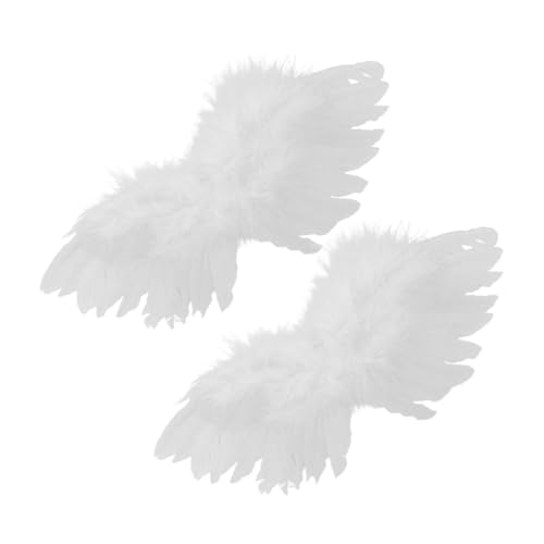 Gatuida 2 Stück Miniatur Engelsflügel für Puppen Weiß Weiche Strapazierfähige Deko Flügel mit Riemen für Basteln Puppendekoration DIY Engel Deko Zubehör Gatuida 2 Stück Miniatur Engelsflügel für Puppen Weiß Weiche Strapazierfähige Deko Flügel mit Riemen für Basteln Puppendekoration DIY Engel Deko Zubehör von Gatuida