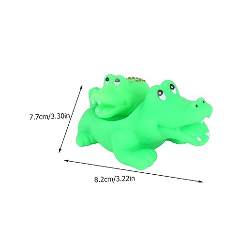 Gatuida 2 Stück Teiliges Badespielzeug Krokodil Form PVC Cartoon Quietscher Wasserspielzeug für Junge Mädchen und Kleinkinder Schimmelfrei Fördert Fantasie und Farbwahrnehmung Lustiges Gatuida 2 Stück Teiliges Badespielzeug Krokodil Form PVC Cartoon Quietscher Wasserspielzeug für Junge Mädchen und Kleinkinder Schimmelfrei Fördert Fantasie und Farbwahrnehmung Lustiges von Gatuida
