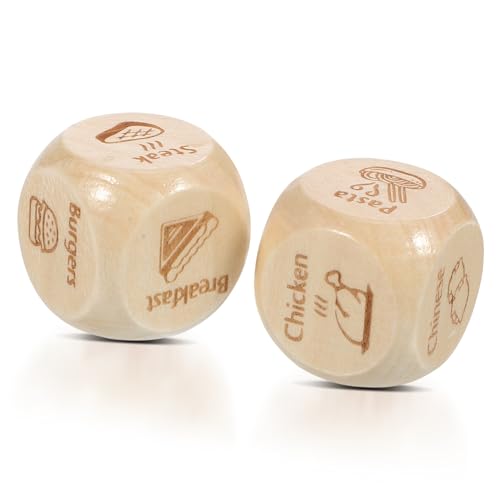 Gatuida 2 Stück Teiliges Holz würfel Food Motiven und Wörtern Langlebige Essensentscheidung Würfel Vielseitig Einsetzbar als Meal Decider für Schnelle Essenswahl und Familienunterhaltung Gatuida 2 Stück Teiliges Holz würfel Food Motiven und Wörtern Langlebige Essensentscheidung Würfel Vielseitig Einsetzbar als Meal Decider für Schnelle Essenswahl und Familienunterhaltung von Gatuida