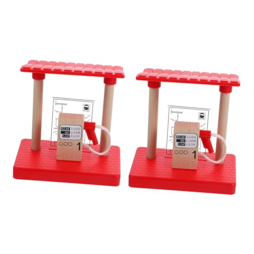 Gatuida 2 Stück Teiliges Holz zubehör für Holzeisenbahn DIY Zug Station Interaktives für Pretend Play Tankstelle Sicherer Naturholz baustein für Familienzeit Gatuida 2 Stück Teiliges Holz zubehör für Holzeisenbahn DIY Zug Station Interaktives für Pretend Play Tankstelle Sicherer Naturholz baustein für Familienzeit von Gatuida