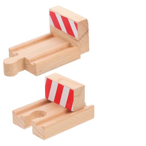 Gatuida 2 Stück Teiliges Holzeisenbahn Stoppschienen Robustes Holzspielzeug Zubehör DIY Gleisbausteine für Individuellen Eisenbahn Gestaltung und Eltern Junge Mädchen Spielspaß Gatuida 2 Stück Teiliges Holzeisenbahn Stoppschienen Robustes Holzspielzeug Zubehör DIY Gleisbausteine für Individuellen Eisenbahn Gestaltung und Eltern Junge Mädchen Spielspaß von Gatuida
