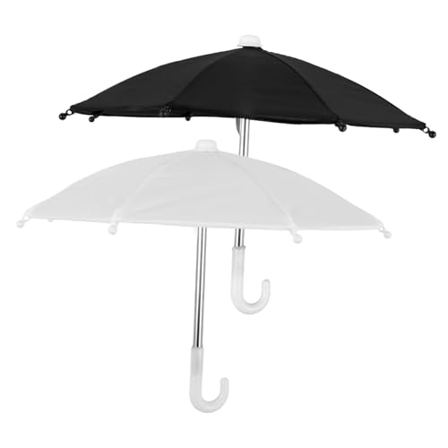 Gatuida 2 Stück Teiliges Mini Regenschirm Puppenhaus Zubehör Weiße und Schwarze Miniatur Schirme Dekorative Puppenaccessoires für DIY Basteln und Puppenhaus Layout Kompakt und Detailreich Gatuida 2 Stück Teiliges Mini Regenschirm Puppenhaus Zubehör Weiße und Schwarze Miniatur Schirme Dekorative Puppenaccessoires für DIY Basteln und Puppenhaus Layout Kompakt und Detailreich von Gatuida