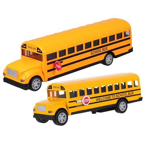 Gatuida 2 Stück Teiliges Pull Back Bus für Jahre Leichte und Handliche Schulbus Modelle in Verschiedenen Sicher mit Glatten Kanten für Jungen und Mädchen Gatuida 2 Stück Teiliges Pull Back Bus für Jahre Leichte und Handliche Schulbus Modelle in Verschiedenen Sicher mit Glatten Kanten für Jungen und Mädchen von Gatuida