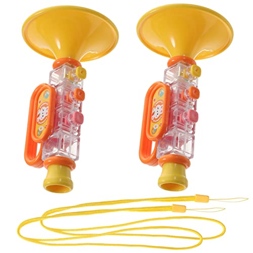 Gatuida 2 Stück Teiliges Trompetenspielzeug für Hochwertigem Leicht und Tragbar mit Natürlichem Sicheres Musikinstrument für Jungen und Mädchen und Gatuida 2 Stück Teiliges Trompetenspielzeug für Hochwertigem Leicht und Tragbar mit Natürlichem Sicheres Musikinstrument für Jungen und Mädchen und von Gatuida