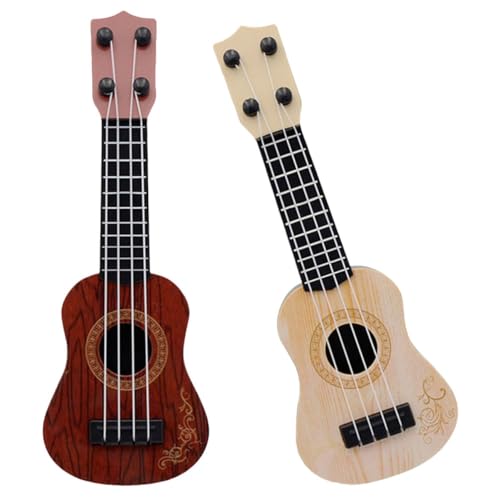 Gatuida 2 Stück Teiliges Ukulele für Robustes Kunststoffmaterial Kindgerechtes Musikinstrument für Frühe Musikalische und zu Geburtstagen Weihnachten Praktische Anfänger Ukulele Gatuida 2 Stück Teiliges Ukulele für Robustes Kunststoffmaterial Kindgerechtes Musikinstrument für Frühe Musikalische und zu Geburtstagen Weihnachten Praktische Anfänger Ukulele von Gatuida