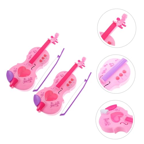 Gatuida 2 Stück Violinenspielzeug Pädagogische Mini Violine aus Kunststoff Sicher mit Glatten Kanten Buntes Musikspielzeug für Anfänger und Kleinkinder zur Musikalischen Zufällige Farbe Gatuida 2 Stück Violinenspielzeug Pädagogische Mini Violine aus Kunststoff Sicher mit Glatten Kanten Buntes Musikspielzeug für Anfänger und Kleinkinder zur Musikalischen Zufällige Farbe von Gatuida