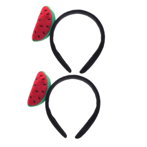 Gatuida 2 Stück Wassermelonen Haarbänder Tropische Stirnbänder mit Lustigem Fruchtmotiv Weiche Kopfbedeckungen für Damen und Mädchen für Sommer Strand und Partys Gatuida 2 Stück Wassermelonen Haarbänder Tropische Stirnbänder mit Lustigem Fruchtmotiv Weiche Kopfbedeckungen für Damen und Mädchen für Sommer Strand und Partys von Gatuida