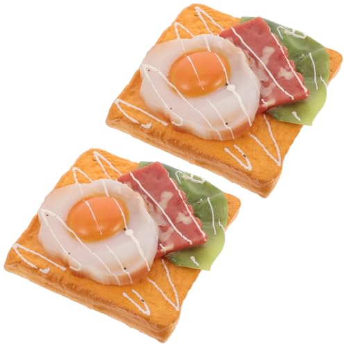 Gatuida 2 realistische Essensrequisiten: Gefälschtes Toastbrot – PU-Frühstücks-Display-Requisiten für Café, Bäckerei, Restaurant, Lebensmittelfotografie, Halloween, Bühnenspiel-Dekor Gatuida 2 realistische Essensrequisiten: Gefälschtes Toastbrot – PU-Frühstücks-Display-Requisiten für Café, Bäckerei, Restaurant, Lebensmittelfotografie, Halloween, Bühnenspiel-Dekor von Gatuida