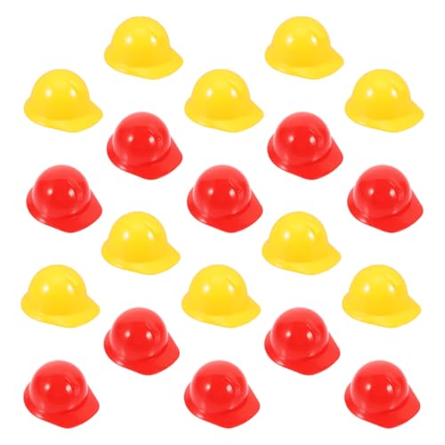 Gatuida 20 Stück Kleiner Bauhelme für Kinder Gelb Rote Miniatur Schutzhelme Puppenzubehör für Partydekorationen und Bastelprojekte Gatuida 20 Stück Kleiner Bauhelme für Kinder Gelb Rote Miniatur Schutzhelme Puppenzubehör für Partydekorationen und Bastelprojekte von Gatuida