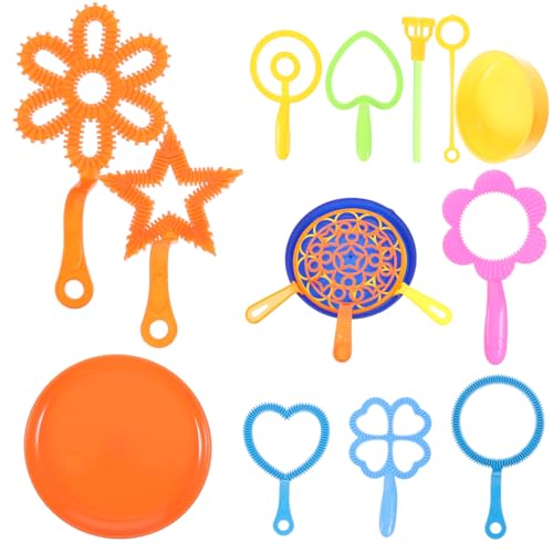 Gatuida 20 Stück Teiliges Bubble Maker mit Vielseitigen Formen Bunte Seifenblasenstäbe für Outdoor für Garten Party und Sommerspaß Farbenfrohe Riesenseifenblasen für Zufällige Farbe Gatuida 20 Stück Teiliges Bubble Maker mit Vielseitigen Formen Bunte Seifenblasenstäbe für Outdoor für Garten Party und Sommerspaß Farbenfrohe Riesenseifenblasen für Zufällige Farbe von Gatuida