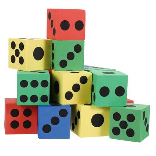 Gatuida 20 Stück Teiliges Bunte Eva Würfel Pädagogische Kinderwürfel mit Traditionellen Zahlen Weiches Sicheres Material als Party Mitgebsel und Lustiges für Mädchen und Zufällige Farbe Gatuida 20 Stück Teiliges Bunte Eva Würfel Pädagogische Kinderwürfel mit Traditionellen Zahlen Weiches Sicheres Material als Party Mitgebsel und Lustiges für Mädchen und Zufällige Farbe von Gatuida
