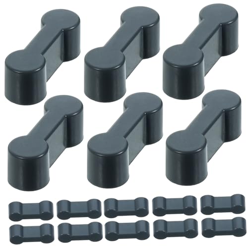 Gatuida 20 Stück Teiliges Holz Zugschienen Verbinder Robustes Zubehör für Kompatibel mit Holz Eisenbahn Realistische Graue Schienenklammern für Kreative Zugstrecken Gatuida 20 Stück Teiliges Holz Zugschienen Verbinder Robustes Zubehör für Kompatibel mit Holz Eisenbahn Realistische Graue Schienenklammern für Kreative Zugstrecken von Gatuida