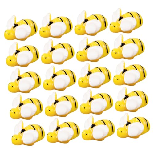 Gatuida 20 Stück Teiliges Mini Resin Bienen Realistische Kleine Bienen Figuren für Mooslandschaften Langlebige Bastelverzierungen Dekorative Miniaturen für DIY Handwerk Tischdeko Gatuida 20 Stück Teiliges Mini Resin Bienen Realistische Kleine Bienen Figuren für Mooslandschaften Langlebige Bastelverzierungen Dekorative Miniaturen für DIY Handwerk Tischdeko von Gatuida