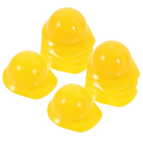 Gatuida 20 Stück Teiliges Miniatur Bauhelm Dekorative Puppenaccessoires Kunststoff Sicherheitshelm Gelb Für Kuchen Dekoration Haustierhut Party Zubehör Gatuida 20 Stück Teiliges Miniatur Bauhelm Dekorative Puppenaccessoires Kunststoff Sicherheitshelm Gelb Für Kuchen Dekoration Haustierhut Party Zubehör von Gatuida
