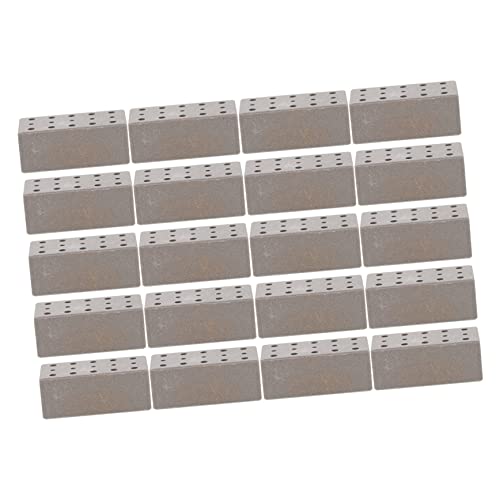 Gatuida 20 Stück Teiliges Miniatur Mauerstein Modellset für DIY Garten Realistische Poröse Mauersteine für Sandtisch Architektur Puppenhaus und Landschaftsbau Dekoration Gatuida 20 Stück Teiliges Miniatur Mauerstein Modellset für DIY Garten Realistische Poröse Mauersteine für Sandtisch Architektur Puppenhaus und Landschaftsbau Dekoration von Gatuida