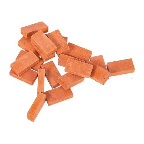 Gatuida 20 Stück Teiliges Miniatur Modellset Rechteckige Simulation Bausteine in Rot DIY Mikro Landschaftsdekoration für Architekturmodelle Puppenhaus Sandtisch Kreatives Basteln Gatuida 20 Stück Teiliges Miniatur Modellset Rechteckige Simulation Bausteine in Rot DIY Mikro Landschaftsdekoration für Architekturmodelle Puppenhaus Sandtisch Kreatives Basteln von Gatuida