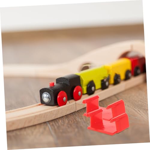 Gatuida 20 Stück Teiliges Rote Gleisklemmen für Holzeisenbahn Stabile Schienenverbinder Einfach zu Befestigen Geeignet für Kleinkinder Zubehör für Sichere Erweiterbare Zugstrecken Gatuida 20 Stück Teiliges Rote Gleisklemmen für Holzeisenbahn Stabile Schienenverbinder Einfach zu Befestigen Geeignet für Kleinkinder Zubehör für Sichere Erweiterbare Zugstrecken von Gatuida