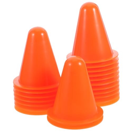 Gatuida 20 Stück Teiliges Stapelbare Kunststoff Agility Cones für Rollschuhlaufen Stabile Trainingsmarkierungshütchen in Leuchtenden Farben Windfeste Straßenhindernisse zur Verbesserung Gatuida 20 Stück Teiliges Stapelbare Kunststoff Agility Cones für Rollschuhlaufen Stabile Trainingsmarkierungshütchen in Leuchtenden Farben Windfeste Straßenhindernisse zur Verbesserung von Gatuida