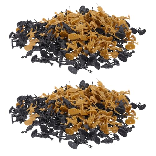 Gatuida 200 Stück Miniatur Soldatenfiguren aus Realistische Spielfiguren für Mittelalterliche Szenen Dekoration für Garten Büro und Zuhause Gatuida 200 Stück Miniatur Soldatenfiguren aus Realistische Spielfiguren für Mittelalterliche Szenen Dekoration für Garten Büro und Zuhause von Gatuida