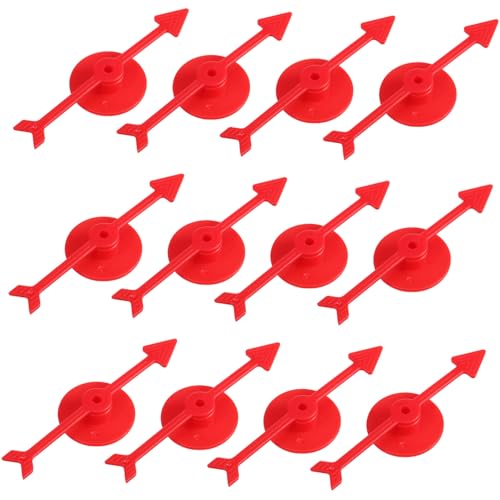 Gatuida 25 Stück Teiliges Rote Kunststoff Spielpfeile mit Drehbarem Zeiger für Brettspiele Ersatzspielzeug für Klassenzimmer Leicht Kompakt und Einfach zu Bedienen Gatuida 25 Stück Teiliges Rote Kunststoff Spielpfeile mit Drehbarem Zeiger für Brettspiele Ersatzspielzeug für Klassenzimmer Leicht Kompakt und Einfach zu Bedienen von Gatuida