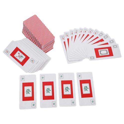 Gatuida 2Sätze Reise Mahjong Karten Lustige Mahjong Karten im Chinesischen Stil Karten mit Würfeln für Zuhause Reisen Camping und Partys Gatuida 2Sätze Reise Mahjong Karten Lustige Mahjong Karten im Chinesischen Stil Karten mit Würfeln für Zuhause Reisen Camping und Partys von Gatuida
