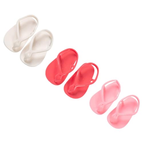 Gatuida 3 Paar Handgefertigte Puppensandalen für Mädchen Verschleißfestes Kleiner Spielzeug Kreative Kleine Sandalen für Puppen Bequem und Zart Passend für Viele Puppen Gatuida 3 Paar Handgefertigte Puppensandalen für Mädchen Verschleißfestes Kleiner Spielzeug Kreative Kleine Sandalen für Puppen Bequem und Zart Passend für Viele Puppen von Gatuida