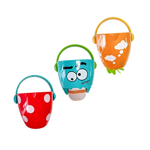 Gatuida 3 Stück Badespielzeug Kleiner Wassereimer Cartoon Dusche Badewanne für Kleinkinder Jungen Mädchen Geeignet Handliche Bunte Farben Fördert Hand Auge Koordination und Badefreude Gatuida 3 Stück Badespielzeug Kleiner Wassereimer Cartoon Dusche Badewanne für Kleinkinder Jungen Mädchen Geeignet Handliche Bunte Farben Fördert Hand Auge Koordination und Badefreude von Gatuida