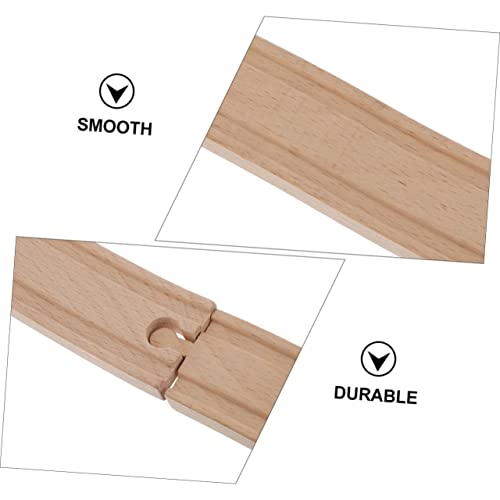 Gatuida 3 Stück Holzeisenbahn Erweiterungsset Gebogenes Schienenzubehör aus Holz für Bauen von Spielbahn Szenen Pädagogisches Kreativität und Geschicklichkeit Gatuida 3 Stück Holzeisenbahn Erweiterungsset Gebogenes Schienenzubehör aus Holz für Bauen von Spielbahn Szenen Pädagogisches Kreativität und Geschicklichkeit von Gatuida