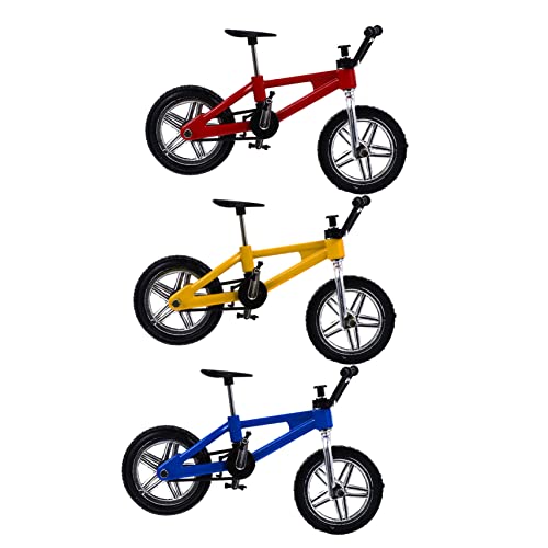 Gatuida 3 Stück Mini Finger Bike aus Legiertem Leichtes Fingertrainingsgerät für Fingerspitzenkoordination Tragbares Miniatur Fingerfahrrad für Erwachsene Gatuida 3 Stück Mini Finger Bike aus Legiertem Leichtes Fingertrainingsgerät für Fingerspitzenkoordination Tragbares Miniatur Fingerfahrrad für Erwachsene von Gatuida