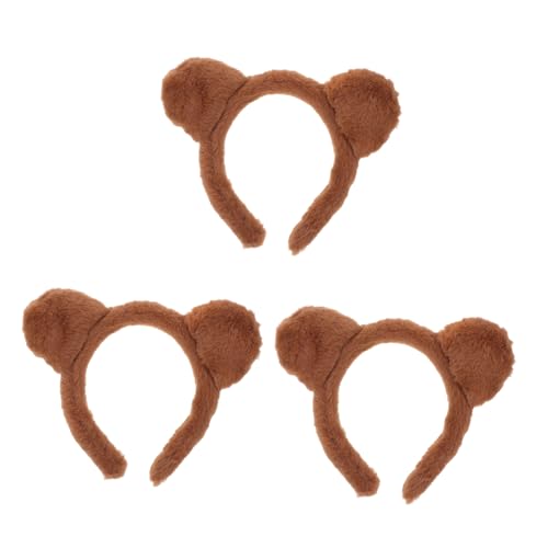 Gatuida 3 Stück Niedlicher Bärenohren Haarreif aus Plüsch Langlebiges Stirnband mit Tierohren für Mädchen Vielseitiges Haarschmuck accessoire für Kostüm Alltagsgebrauch Gatuida 3 Stück Niedlicher Bärenohren Haarreif aus Plüsch Langlebiges Stirnband mit Tierohren für Mädchen Vielseitiges Haarschmuck accessoire für Kostüm Alltagsgebrauch von Gatuida