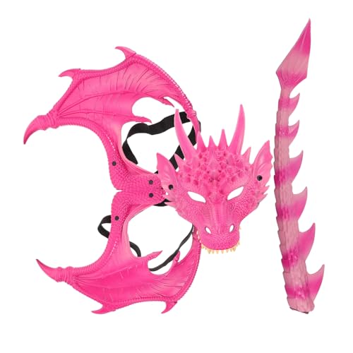 Gatuida 3 Stück Teiliges Drache Kostüm Set mit Flügeln und Maske Weicher Sitz Langlebig Lebendige Farben für Halloween Rollenspiele Schulaufführungen und Kindergeburtstage Gatuida 3 Stück Teiliges Drache Kostüm Set mit Flügeln und Maske Weicher Sitz Langlebig Lebendige Farben für Halloween Rollenspiele Schulaufführungen und Kindergeburtstage von Gatuida